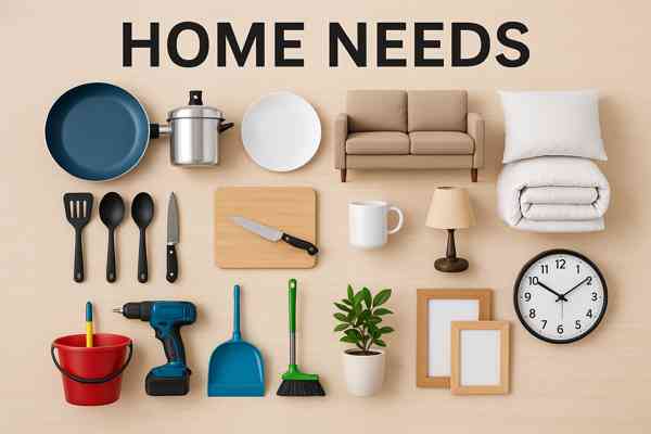 Home Needs Essentials for a Comfortable and Functional Living Space